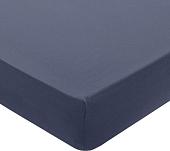 Постельное белье Миланика Фиалка на резинке 160x200 (поплин г/к)