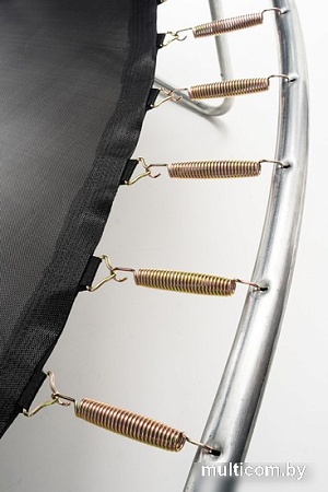 Батут Calviano Outside Master Smile 374 см - 12ft (внешняя сетка, с лестницей)