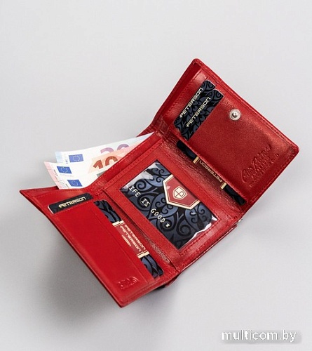 Кошелек Peterson PTN RD-27-GCL (красный)