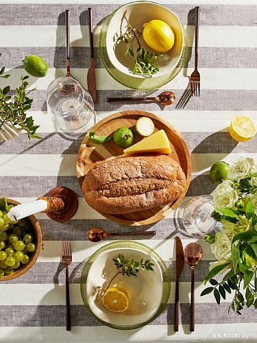 Скатерть Этель Graphite 10494003