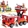 Конструктор Qman Mine City 12013 FireLine rescue