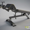Силовая скамья DHZ Fitness Adjustable Decline Bench A-3037