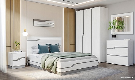 Комод Речицадрев Герда Р382.03 (сосна рокпорт лайт 543/титан)