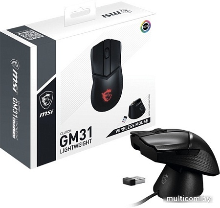 Игровая мышь MSI Clutch GM31 Wireless
