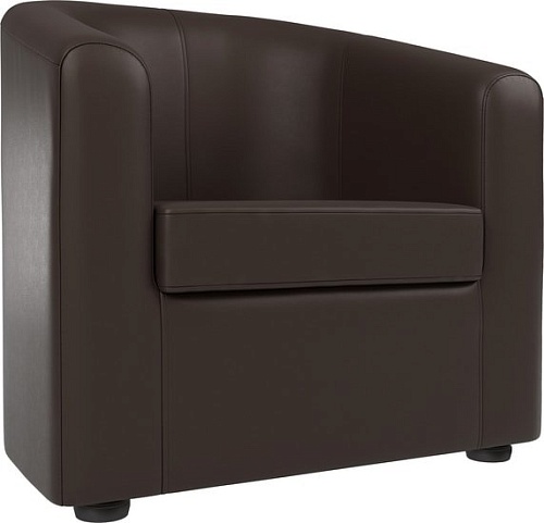 Интерьерное кресло Mebelico Норден 289 109066 (экокожа, коричневый)