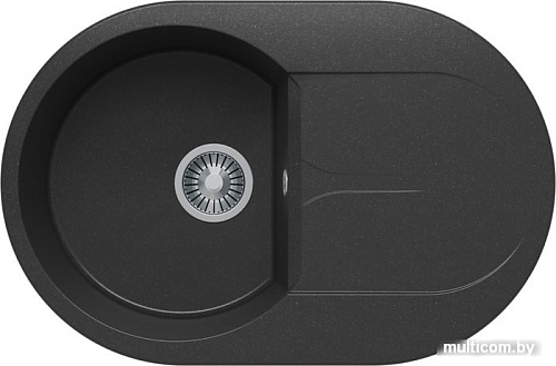 Кухонная мойка Polygran Atol-760 (черный 16)