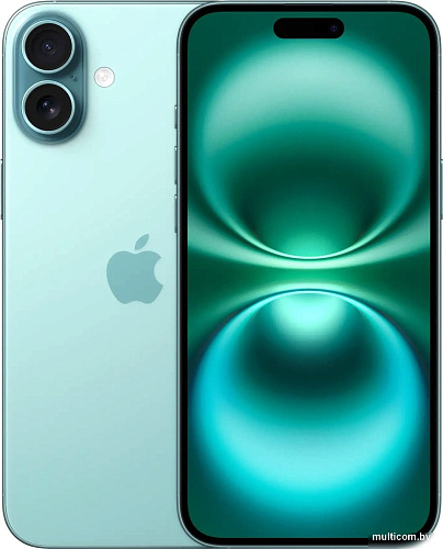 Смартфон Apple iPhone 16 Plus 256GB (бирюзовый)