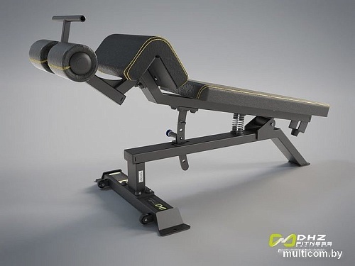 Силовая скамья DHZ Fitness Adjustable Decline Bench A-3037
