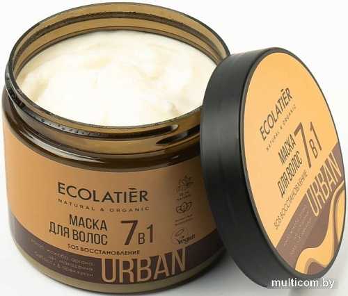 Маска Ecolatier Urban SOS восстановление 7 в 1 какао и жожоба 380 мл