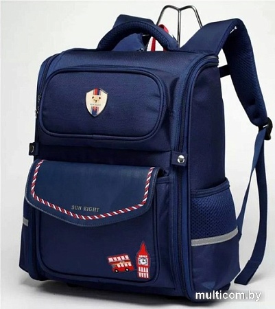 Школьный рюкзак Sun Eight SE-2874 (темно-синий)