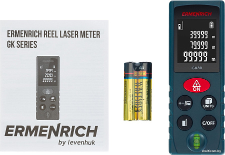 Лазерный дальномер Ermenrich Reel GK80 83081