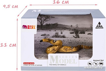Фигурка Masai Mara Мир диких животных. Змея MM218-151