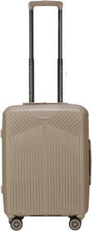 Чемодан-спиннер Mironpan 11272 (S, бежевый)