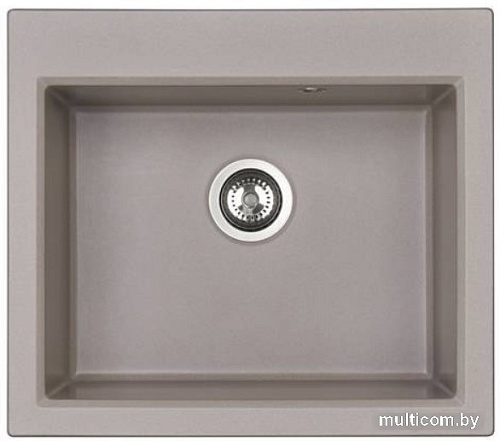 Кухонная мойка Акватон Линеа 58 (серый шелк)