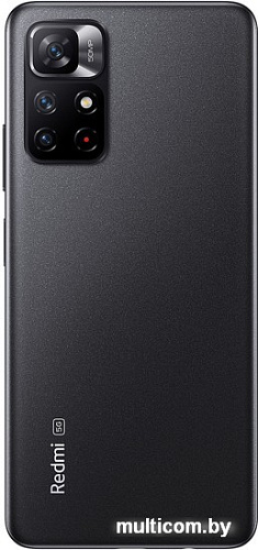 Смартфон Xiaomi Redmi Note 11S 5G 4GB/64GB международная версия (черный)