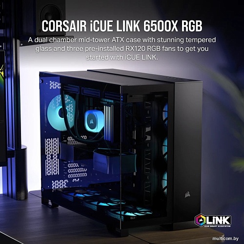 Корпус Corsair iCUE LINK 6500X RGB CC-9011269-WW