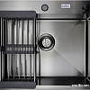 Кухонная мойка MARRBAXX B6050-R Decor B6050-DMR (графит)