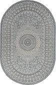 Ковер для жилой комнаты Merinos Cuba F399-OVAL-BLUE (1.5х2.3)