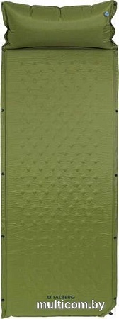 Самонадувающийся коврик Talberg Basic Reg Mat (оливковый)