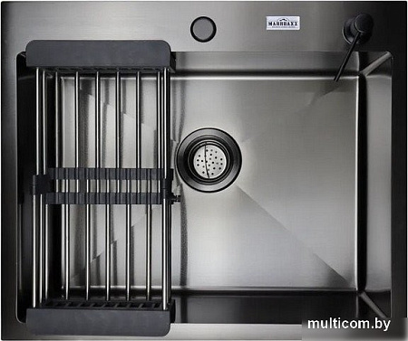 Кухонная мойка MARRBAXX B6050-R Decor B6050-DMR (графит)