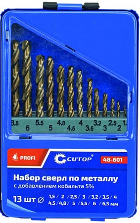 Набор сверл Cutop 48-601 (13шт)