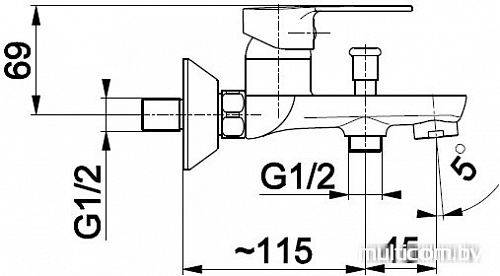 Смеситель Armatura Mohit 5914-010-00