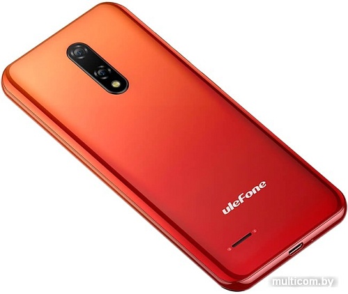Смартфон Ulefone Note 8 (оранжевый)