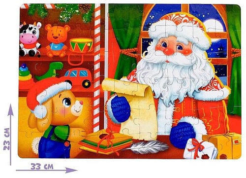 Мозаика/пазл Puzzle Time Домик Дедушки Мороза 5800956