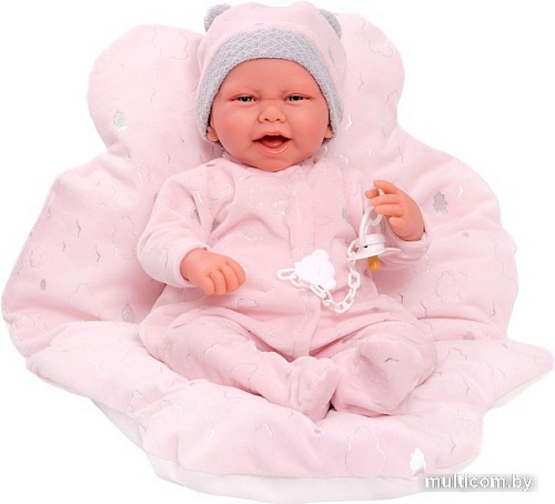 Пупс Antonio Juan Паула в розовом 33112