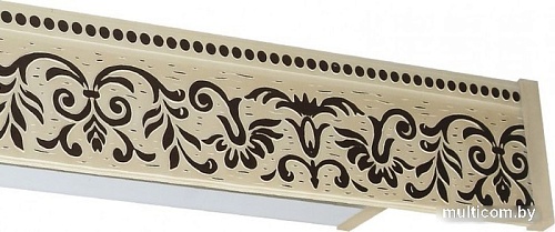 Карниз для штор Legrand Оливия 58063668 (2.4 м, латунь)