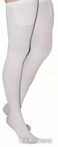 Чулки компрессионные Venoteks 1А212 1 кл.к. со вставкой (S, белый)