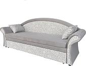 Диван Анмикс Риччи (светло-бежевый, велюр/принт инкас)