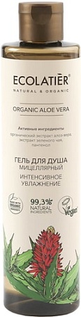 Косметика по уходу за телом Ecolatier Гель для душа Green Аloe Vera Интенсивное увлажнение 350 мл