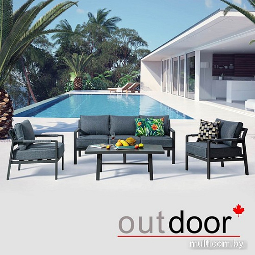 Набор садовой мебели Outdoor Торонто OUT-0027 (графит)