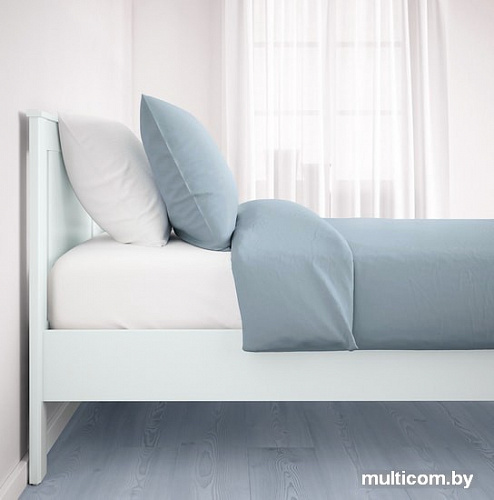 Кровать Ikea Сонгесанд 200x160 (белый, основание Лурой) 692.412.95