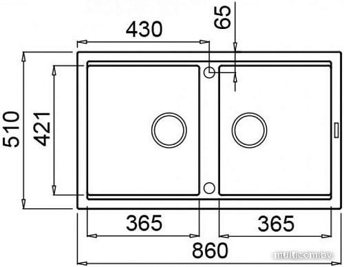 Кухонная мойка Elleci Best 450 Dark Grey K99