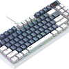 Клавиатура Havit Gamenote KB884L RGB (белый, Content Red)