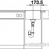 Кухонная мойка Blanco Subline 320-F (антрацит)