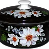Кастрюля КМЗ Белые георгины-1 61904-142/6