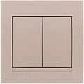 Выключатель Lezard Deriy 702-0303-101 (кремовый)