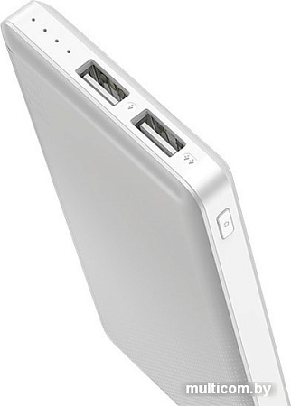 Портативное зарядное устройство Baseus Mini Cu PPALL-KU02 10000mAh (белый)