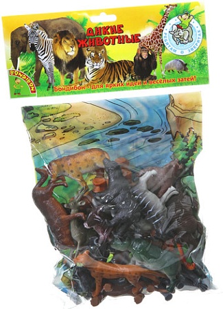 Набор фигурок Bondibon Ребятам о зверятах ВВ1612