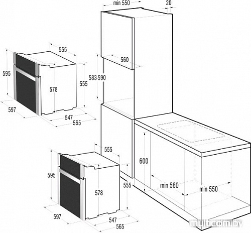 Духовой шкаф Gorenje BO73CLI