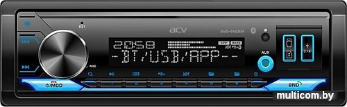 USB-магнитола ACV AVS-940BM