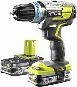 Дрель-шуруповерт Ryobi R18PDBL-225S 5133003613 (с 2-мя АКБ)