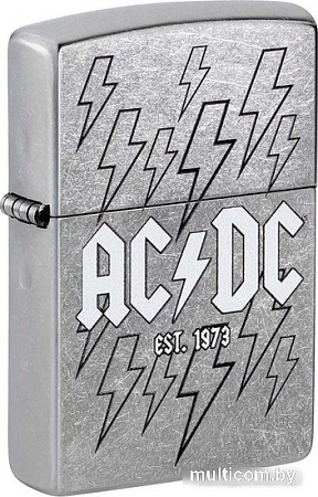 Зажигалка Zippo Street Chrome AC/DC 48641