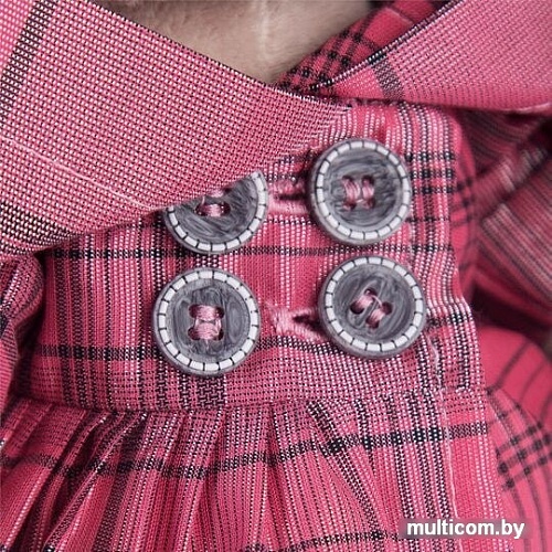 Мягкая игрушка BUDI BASA Зайка Ми в плаще с люрексом