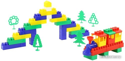 Конструктор Полесье 1016 Строитель Макси-плюс