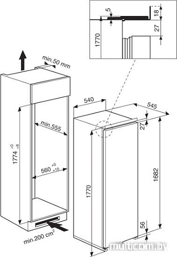 Элемент side by side Whirlpool ARG 18082 A++