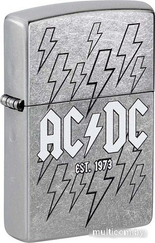 Зажигалка Zippo Street Chrome AC/DC 48641